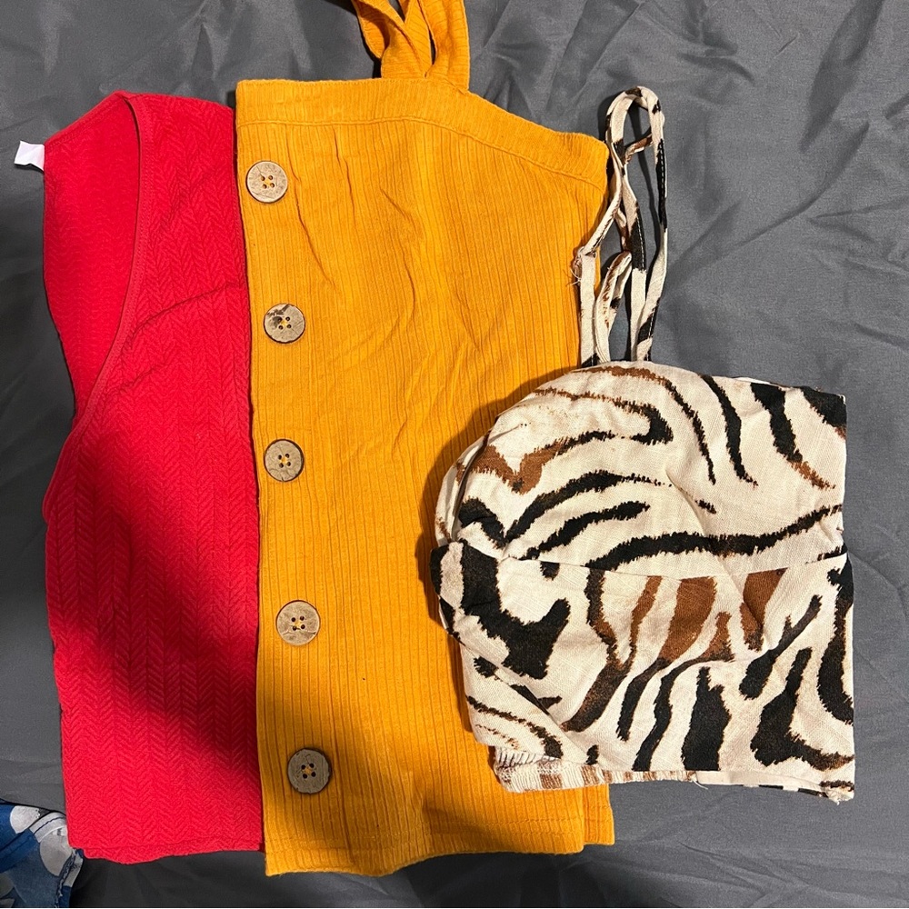 Bundle of 3 size S summer tops